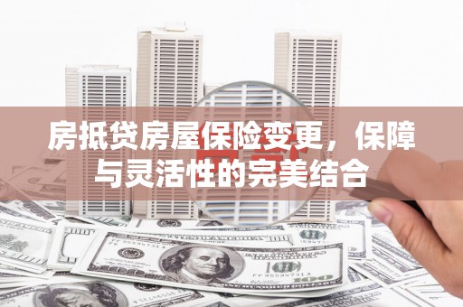 昌宁房抵贷房屋保险变更，保障与灵活性的完美结合